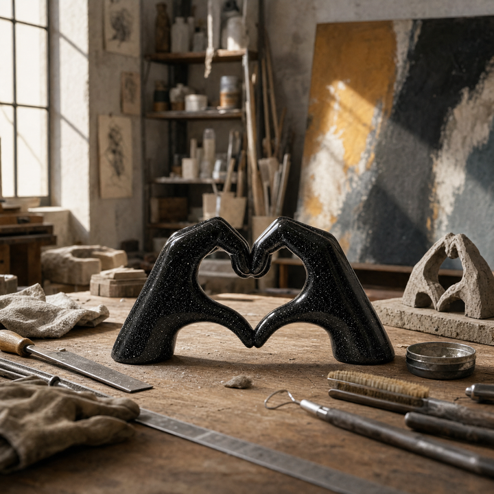 AmorSignum Black - heart detail