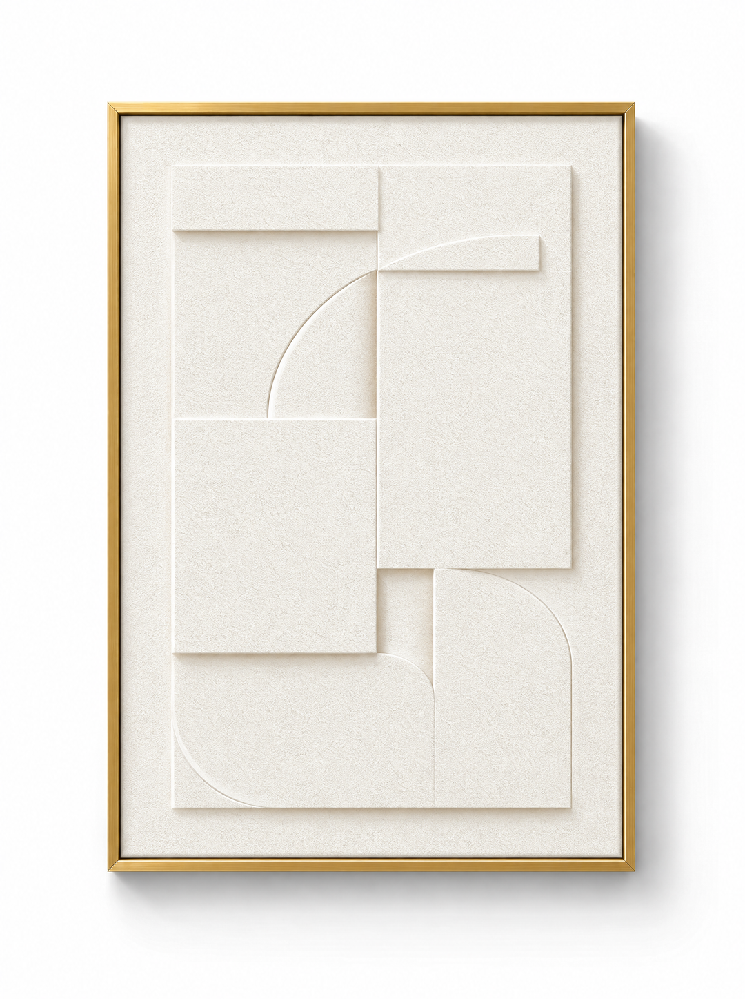 Rilievo Chalk, gold frame